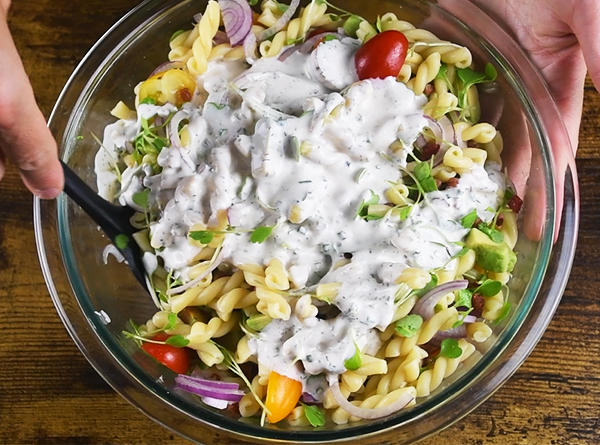 BLT Pasta Salad - Step 4